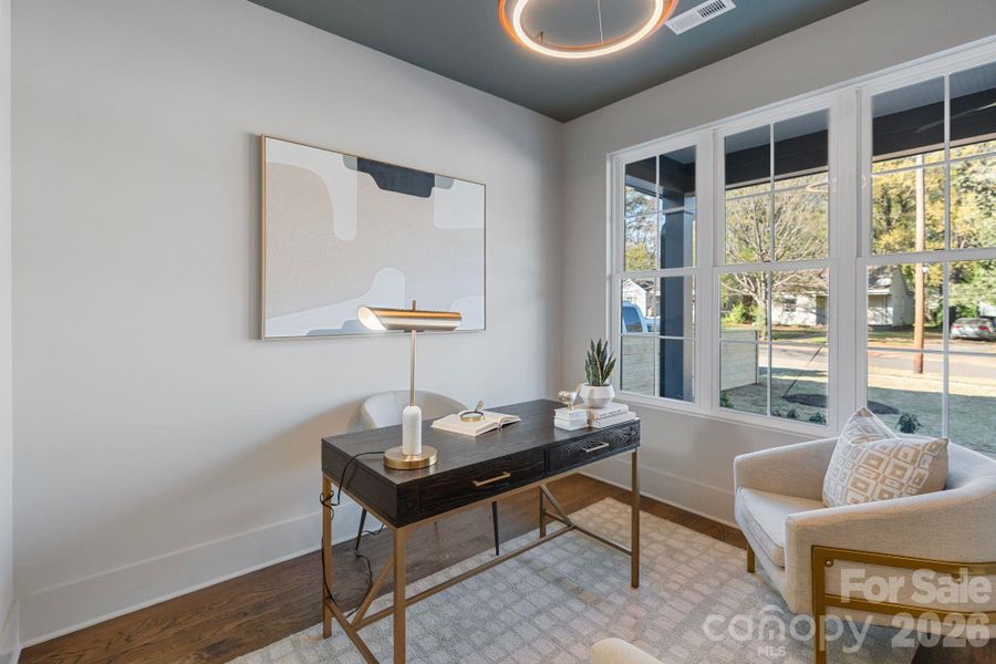 Furnished interior view inside a new home in , Charlotte (Image 29). Furnished interior view inside a new home in , Charlotte (Image 29).