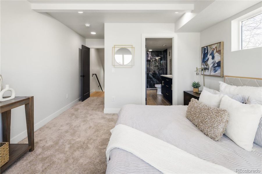 Furnished interior view inside a new home in , Denver (Image 30).