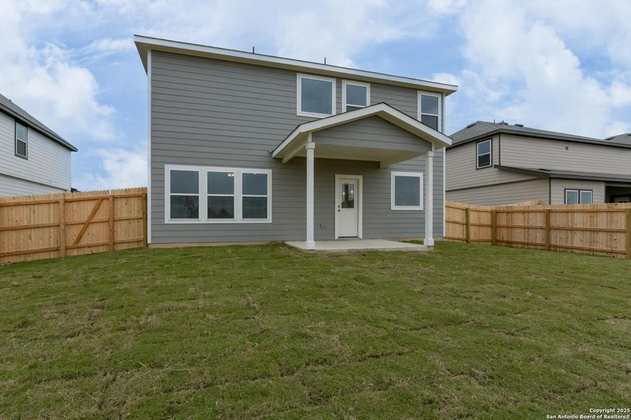 Exterior details and patio area of a home in , Schertz (Image 3).