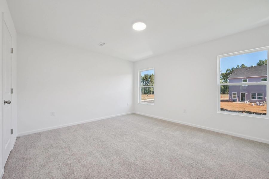 Primary Bed featuring the AW Collection® Timeless - Relaxed elegance with soft, neutral tones.