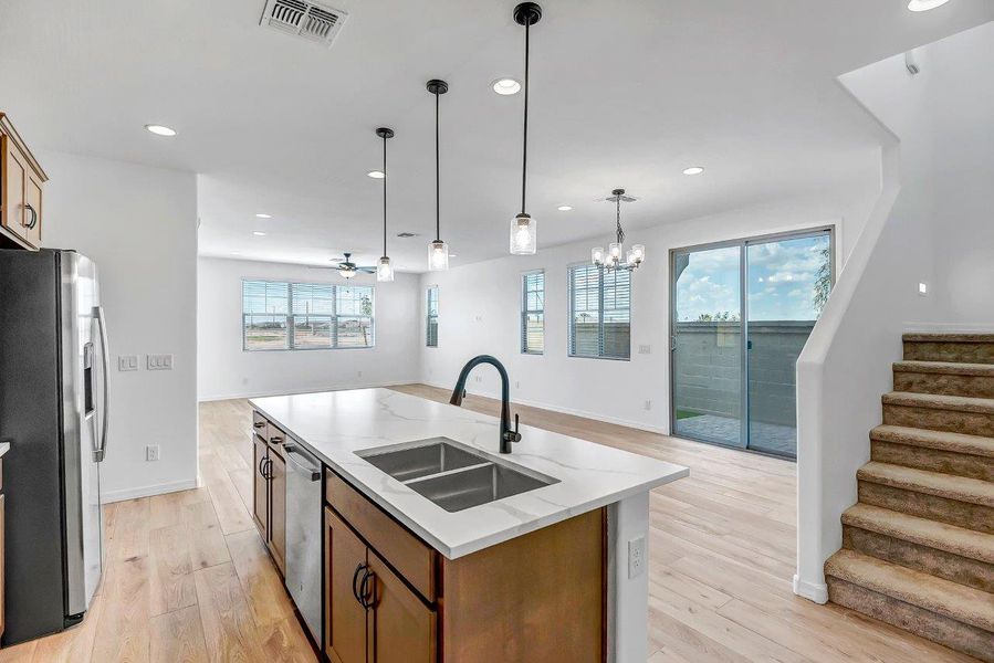 Furnished interior view inside a new home in Ironwood Villages at North Creek, Queen Creek (Image 37).