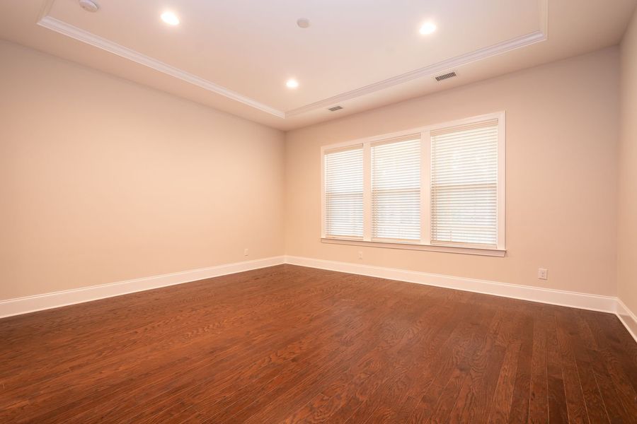 Representative unfurnished interior of a home built from the St Andrews with 3rd Floor Retreat by Greybrook Homes in Edmunds Farm, Clover (Image 23).