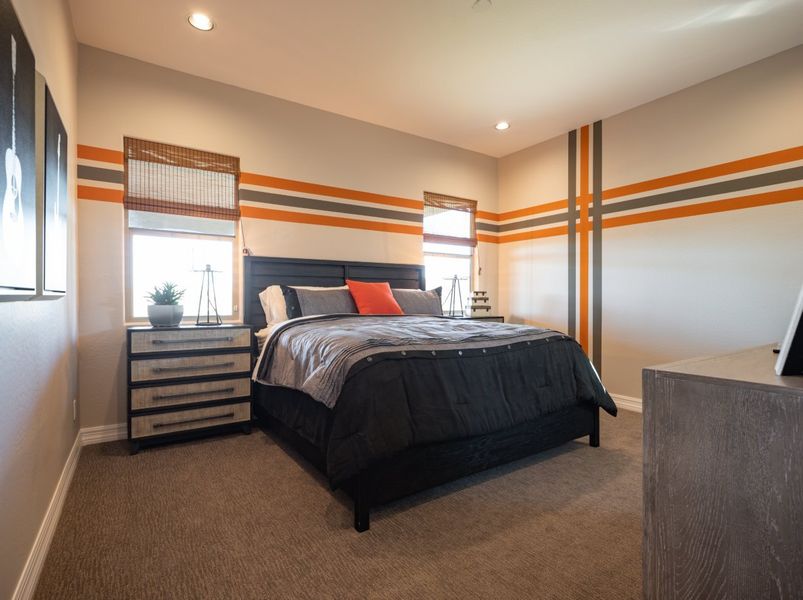 Furnished interior view inside a new home in Elegance at Eastmark, Mesa (Image 48).