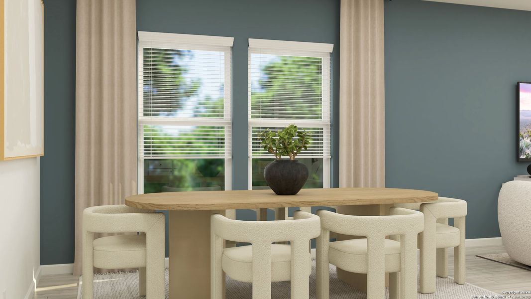 Furnished interior view inside a new home in , Corpus Christi (Image 18).
