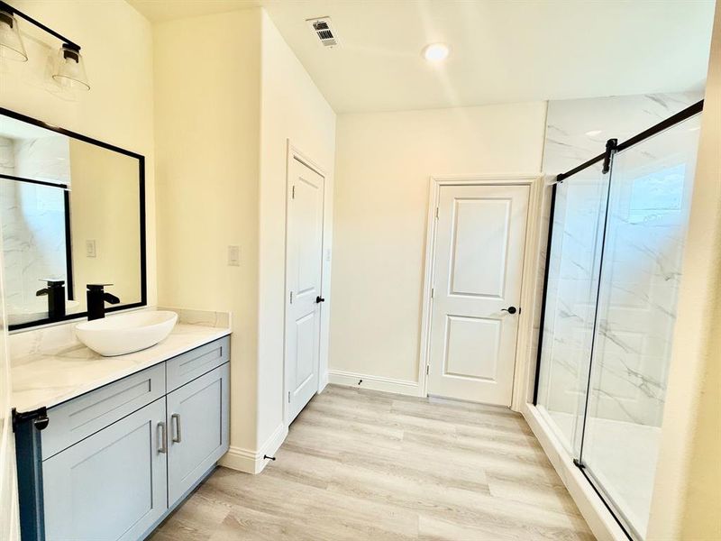 Furnished interior view inside a new home in , Grand Prairie (Image 7). Furnished interior view inside a new home in , Grand Prairie (Image 7).