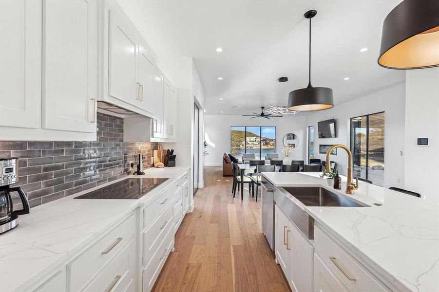 Furnished interior view inside a new home in , Graford (Image 9). Furnished interior view inside a new home in , Graford (Image 9).