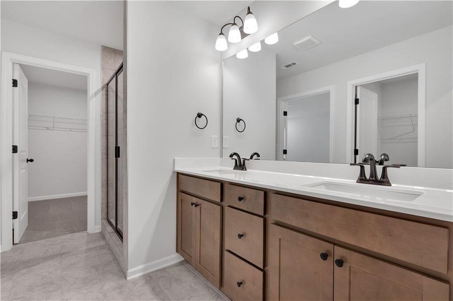 Furnished interior view inside a new home in Village Green, Adairsville (Image 15).