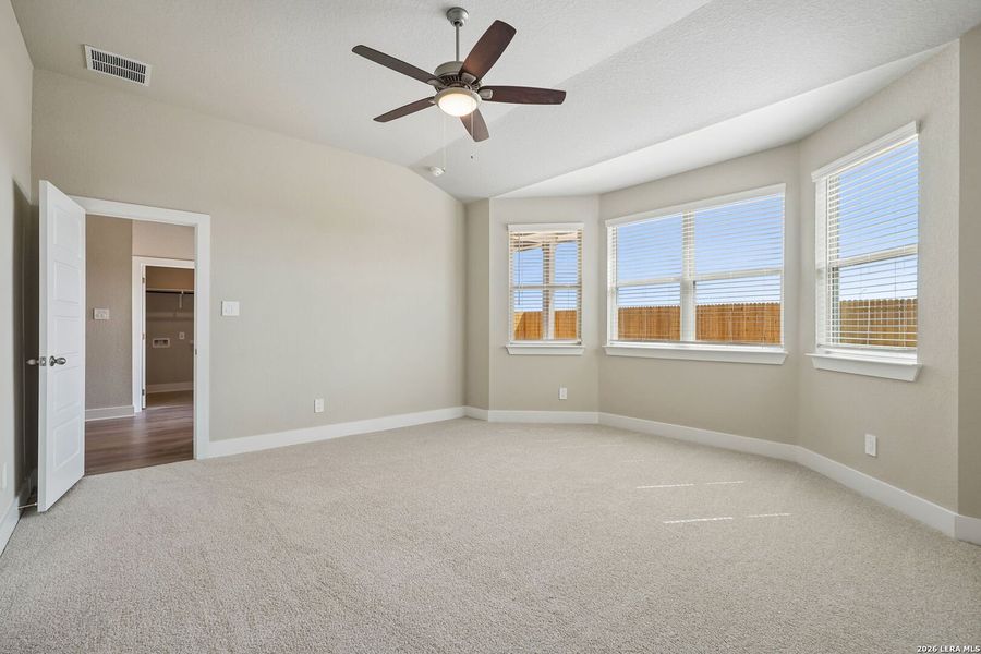 Spacious, unfurnished interior of a new home in Legendary Trails - Premier Series, Cibolo (Image 36). Spacious, unfurnished interior of a new home in Legendary Trails - Premier Series, Cibolo (Image 36).