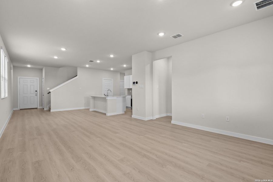 Spacious, unfurnished interior of a new home in Applewhite Meadows, San Antonio (Image 20). Spacious, unfurnished interior of a new home in Applewhite Meadows, San Antonio (Image 20).