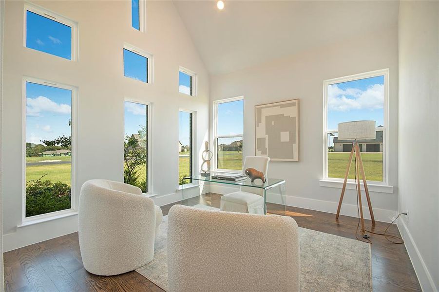 Furnished interior view inside a new home in , McKinney (Image 12). Furnished interior view inside a new home in , McKinney (Image 12).