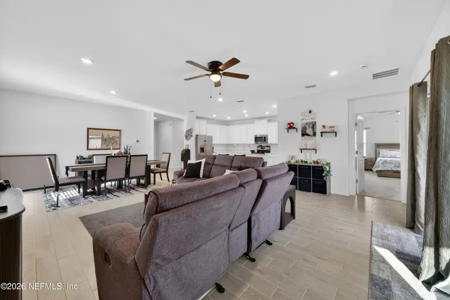 Furnished interior view inside a new home in , Jacksonville (Image 6).