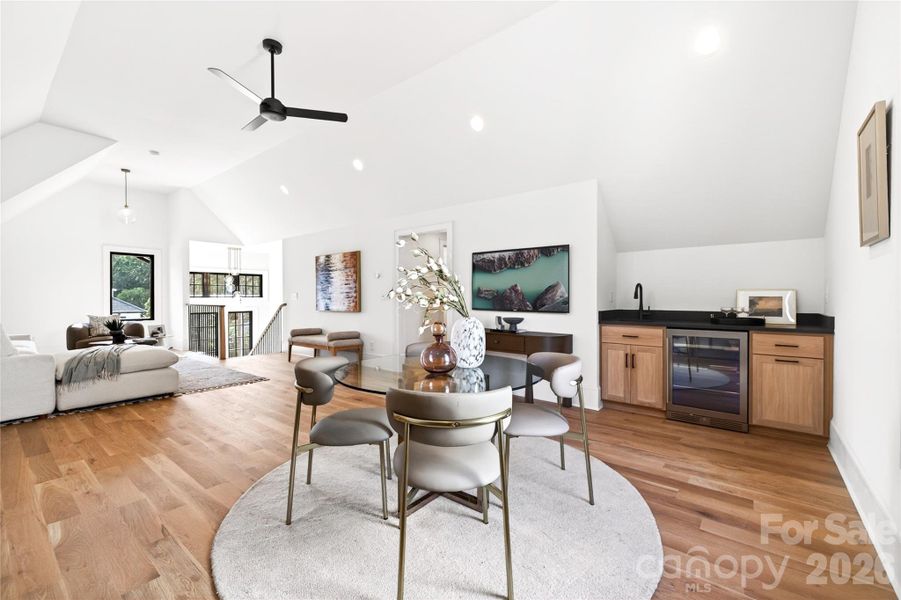 Furnished interior view inside a new home in , Charlotte (Image 34).