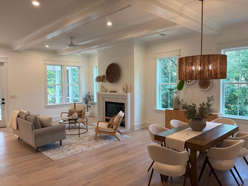 Furnished interior view inside a new home in , Hollywood (Image 8).