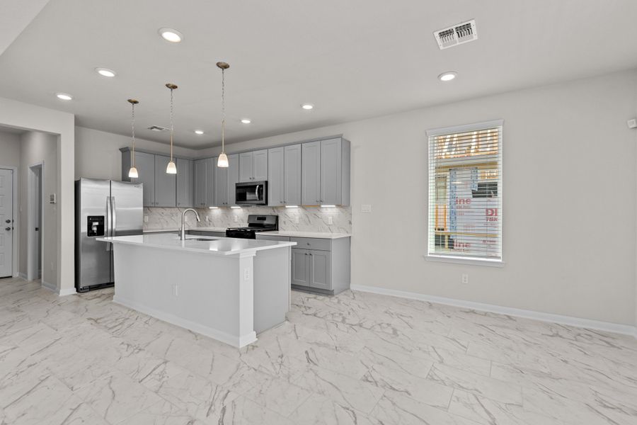 Furnished interior view inside a new home in Veranda: Classic, San Antonio (Image 4).
