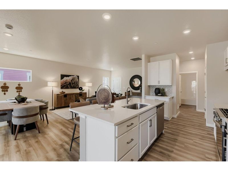Furnished interior view inside a new home in , Westminster (Image 18).