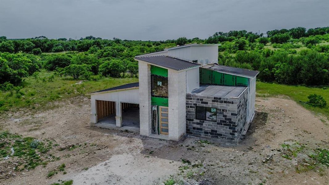 In-progress construction of a new home in , Strawn, TX (Image 9).