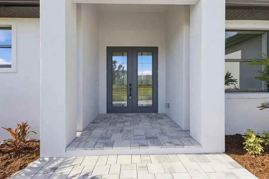 Exterior details and patio area of a home in , Englewood (Image 4).