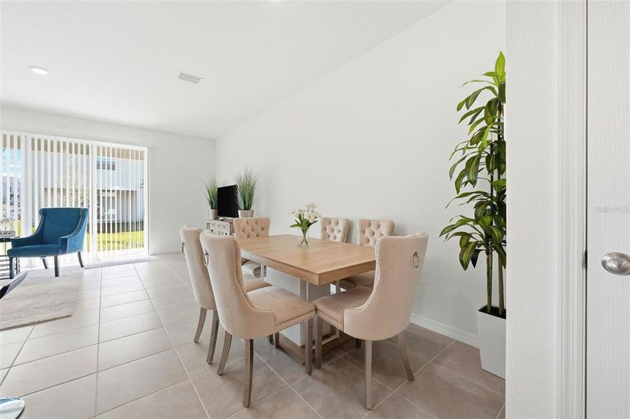 Furnished interior view inside a new home in , Kissimmee (Image 12).