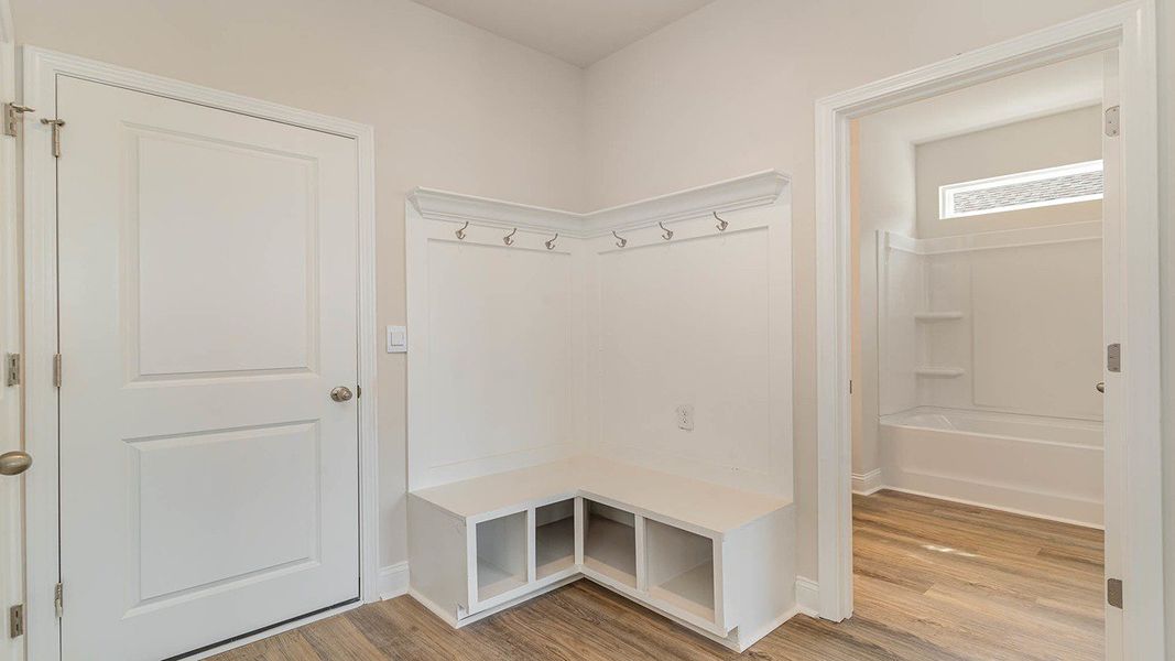 Spacious, unfurnished interior of a new home in Coastal Farms, Conway (Image 10). Spacious, unfurnished interior of a new home in Coastal Farms, Conway (Image 10).