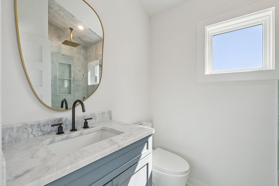 Furnished interior view inside a new home in , Charleston (Image 16).