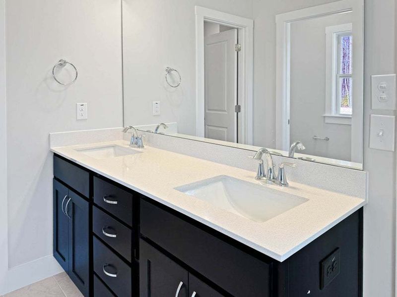 Clayton Owners Bath - Standard Location for Sinks