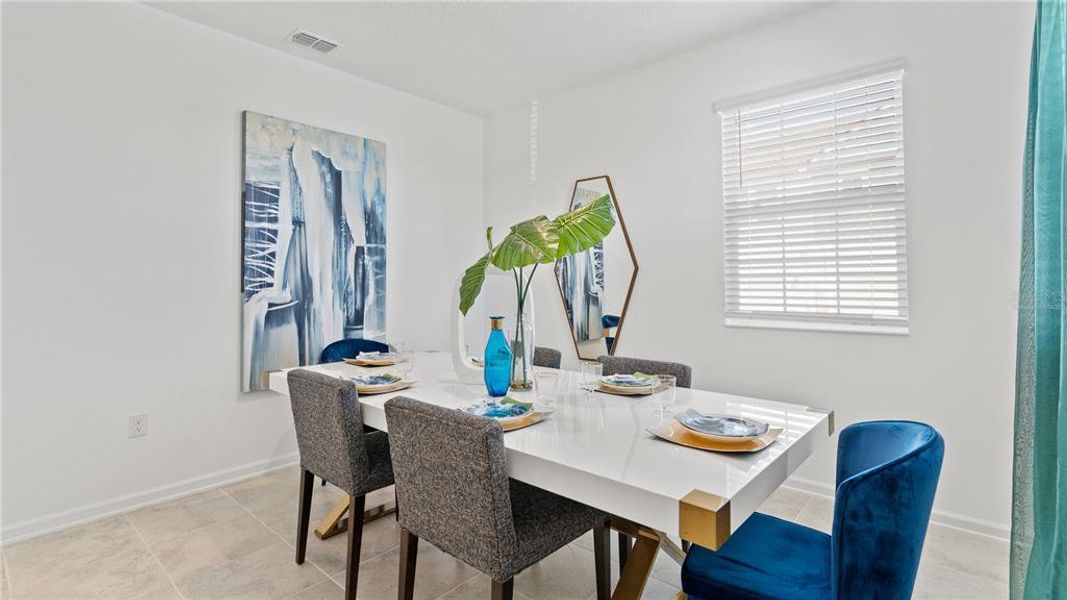 Furnished interior view inside a new home in Bridgewalk, St. Cloud (Image 22).