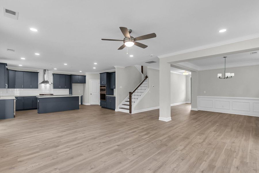 Spacious, unfurnished interior of a new home in Phillips Crossing, Ridgeville (Image 29).