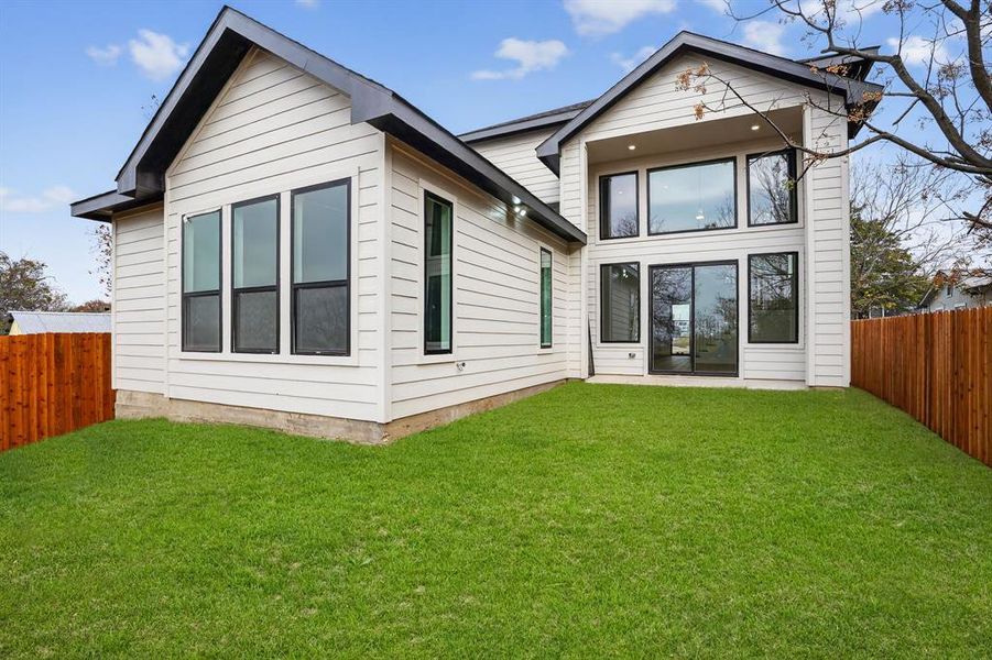 Exterior details and patio area of a home in , Dallas (Image 19). Exterior details and patio area of a home in , Dallas (Image 19).
