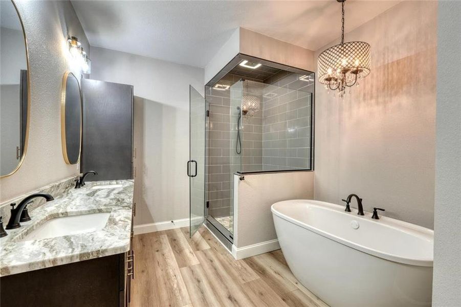 Furnished interior view inside a new home in , Blairsville (Image 11).