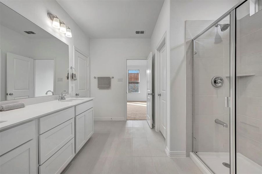 Furnished interior view inside a new home in Vintage Village, Argyle (Image 6).