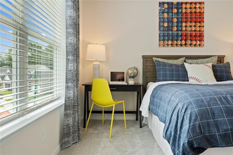 Furnished interior view inside a new home in Allen Manor, Hoschton (Image 30).