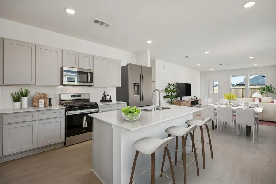 Furnished interior view inside a new home in Montgomery Bend, Montgomery (Image 6).