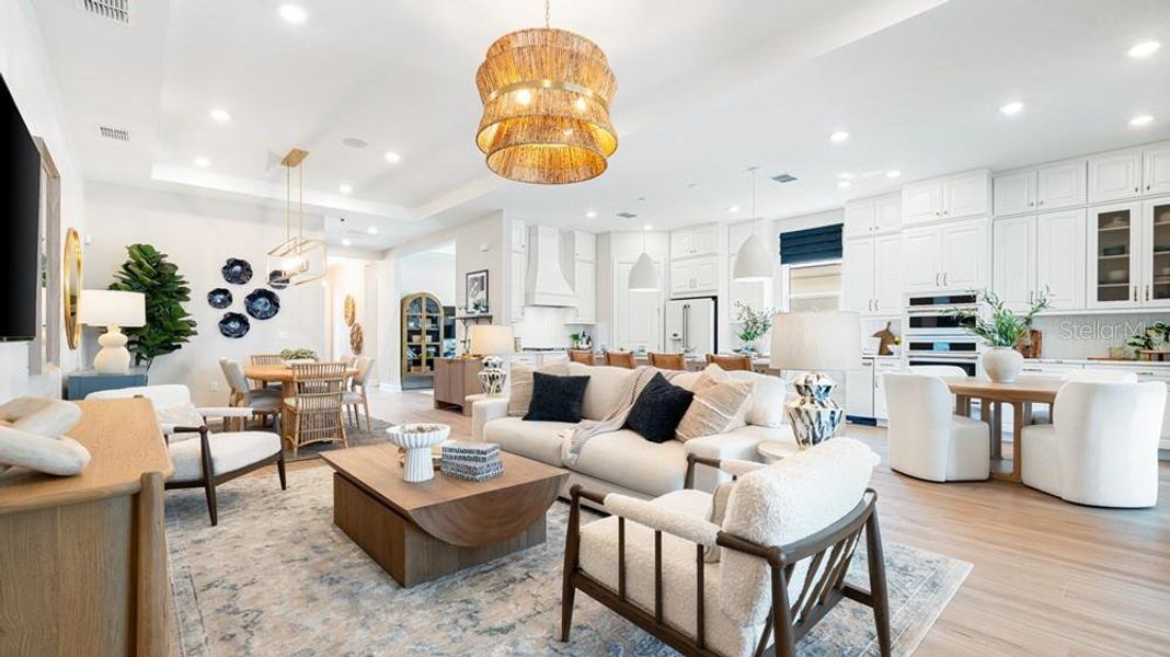 Furnished interior view inside a new home in Skye Ranch Community Group Page, Sarasota (Image 14). Furnished interior view inside a new home in Skye Ranch Community Group Page, Sarasota (Image 14).