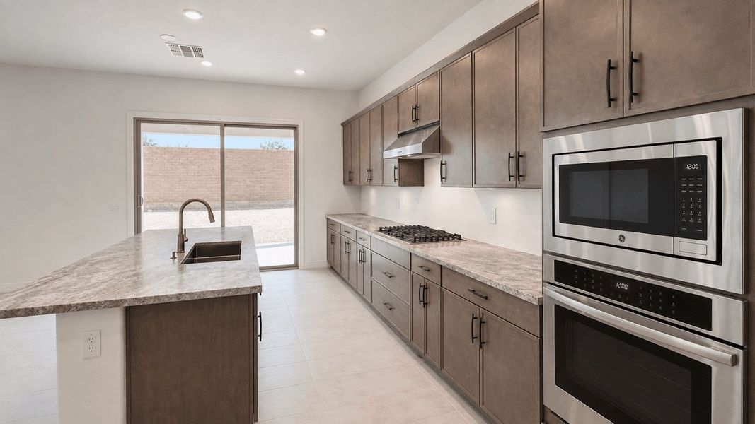 Furnished interior view inside a new home in Harmony at Montecito in Estrella, Goodyear (Image 4).
