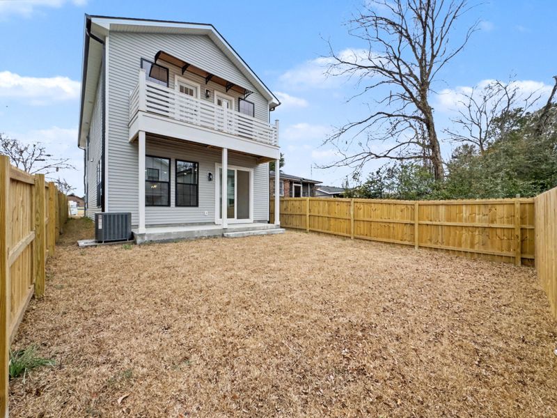 Exterior details and patio area of a home in , North Charleston (Image 31).