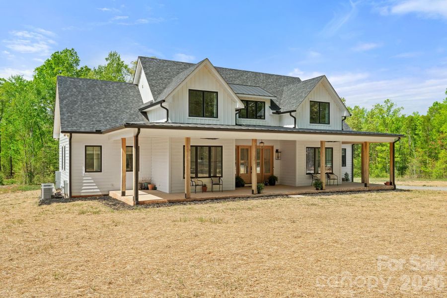Exterior details and patio area of a home in , Rockwell (Image 3).