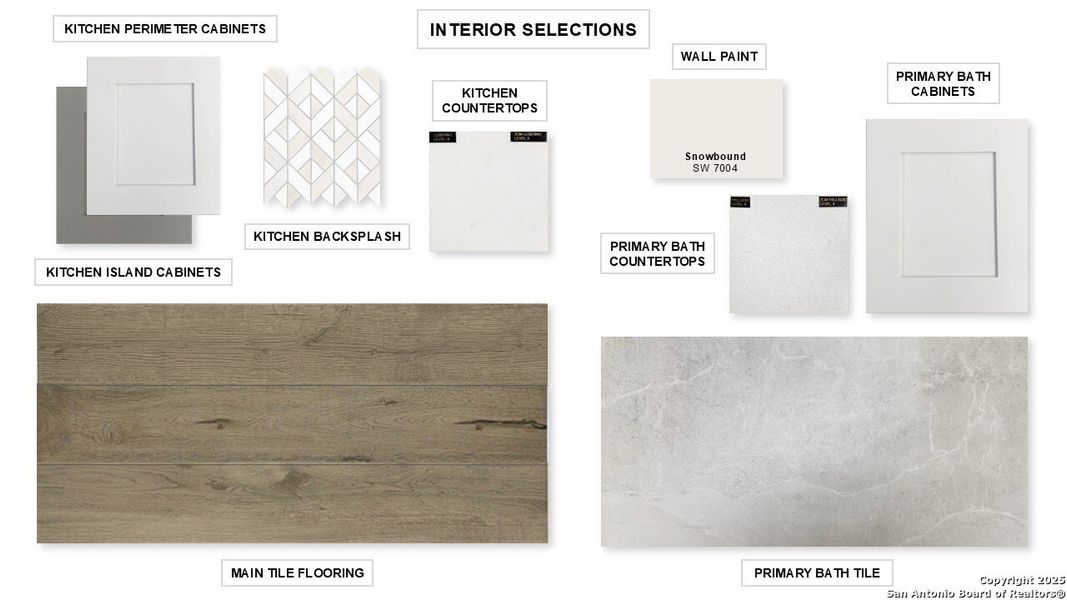 Sample of building materials used in homes in Cibolo Valley Heights 65', Cibolo (Image 30). Sample of building materials used in homes in Cibolo Valley Heights 65', Cibolo (Image 30).