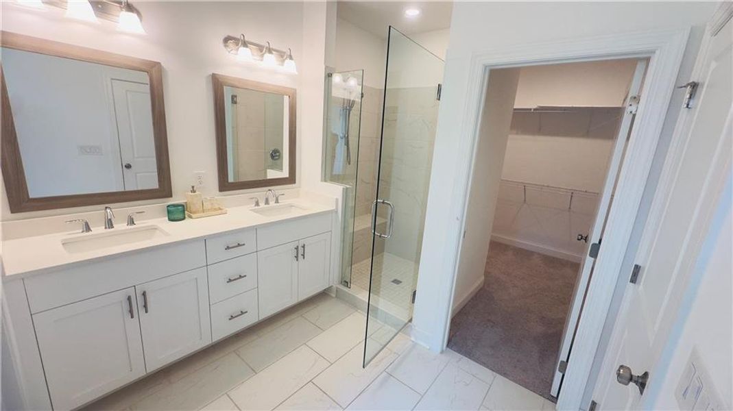 Furnished interior view inside a new home in , Cumming (Image 5). Furnished interior view inside a new home in , Cumming (Image 5).