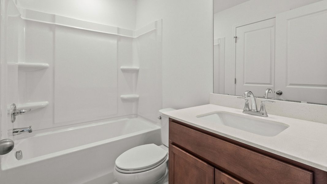 Furnished interior view inside a new home in Seabreeze Crossing, Little River (Image 24).