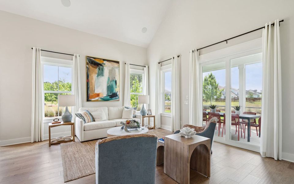 Furnished interior view inside a new home in Nexton, Summerville (Image 15).