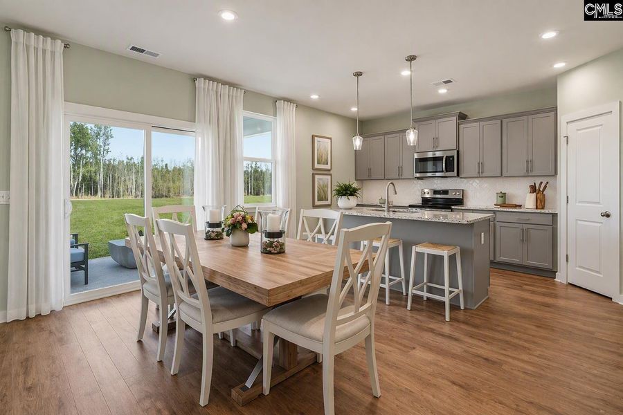 Furnished interior view inside a new home in Boykin Hills, Chapin (Image 12).