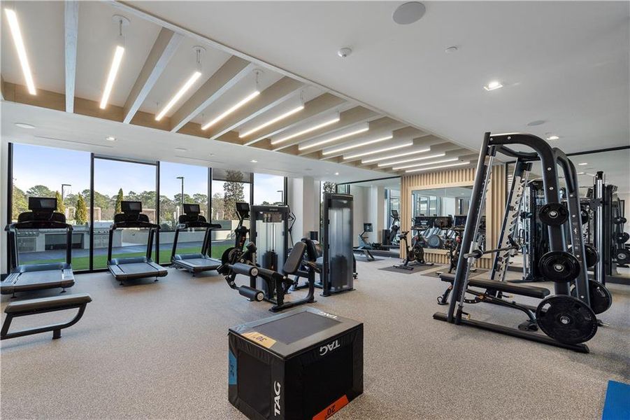 Community amenities in The Dillon Buckhead, Atlanta (Image 64).