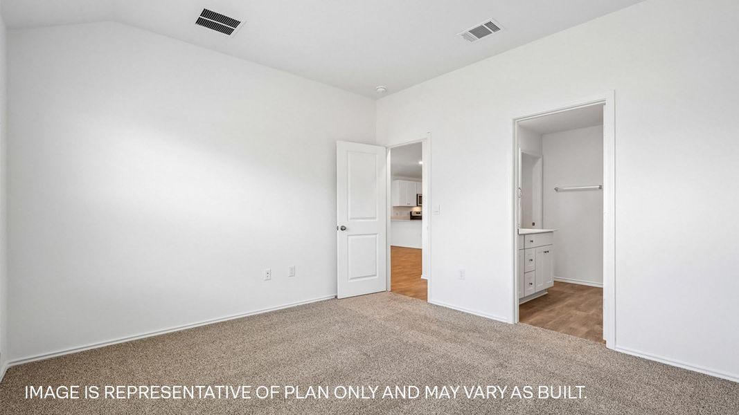 Representative unfurnished interior of a home built from the The Taylor by D.R. Horton in Durango, Mustang Ridge (Image 26).