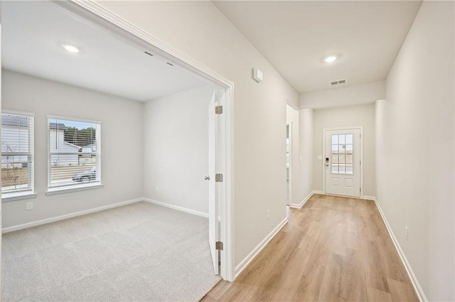 Spacious, unfurnished interior of a new home in Parkside at Grayson, Grayson (Image 36).