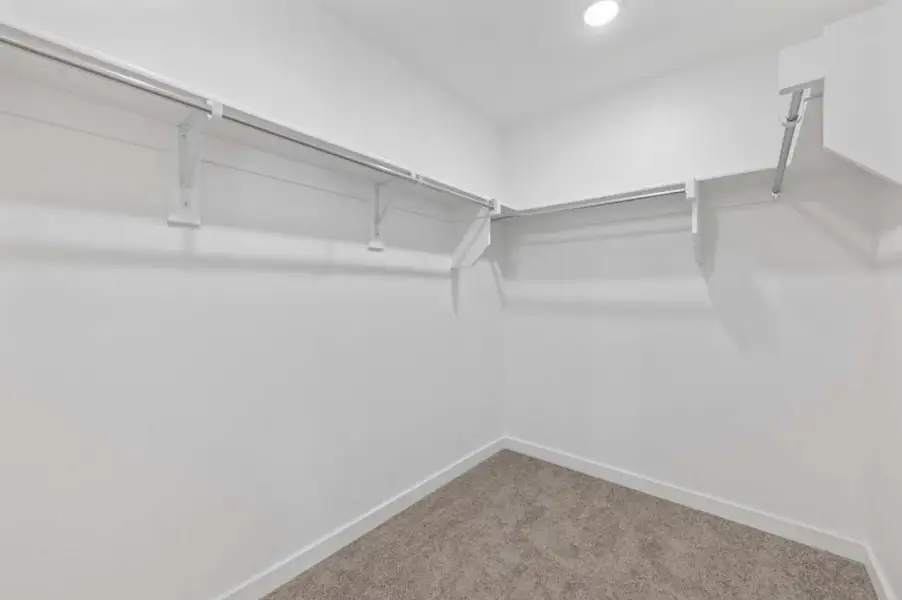 Representative Primary Closet - some options shown