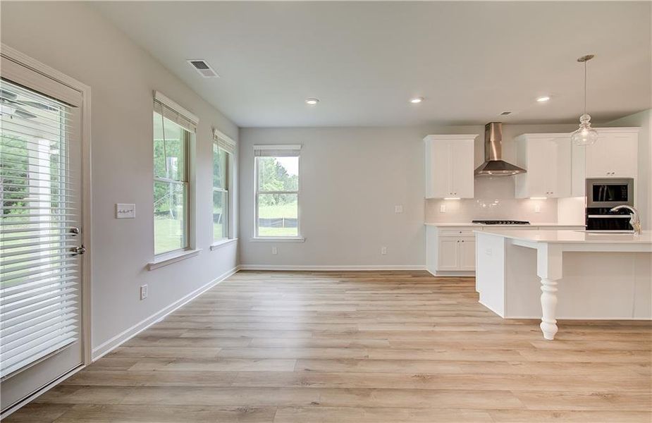 Spacious, unfurnished interior of a new home in Cambria at Traditions, Hampton (Image 18).