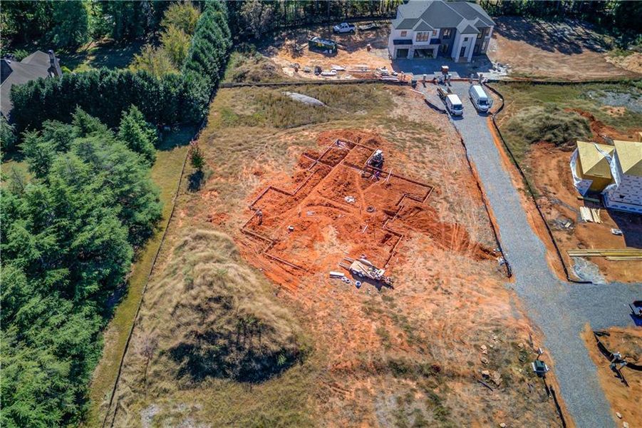 Site preparation for new homesites in , Buford (Image 24).