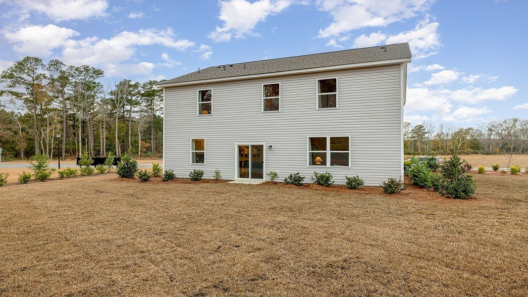 Front exterior of a new home in Kingston Bay, Conway, SC, highlighting curb appeal (Image 19).