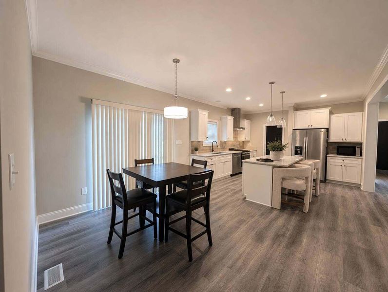 Furnished interior view inside a new home in , Walterboro (Image 3).