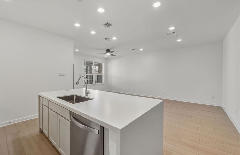 Furnished interior view inside a new home in Monarch on Main, Round Rock (Image 16).